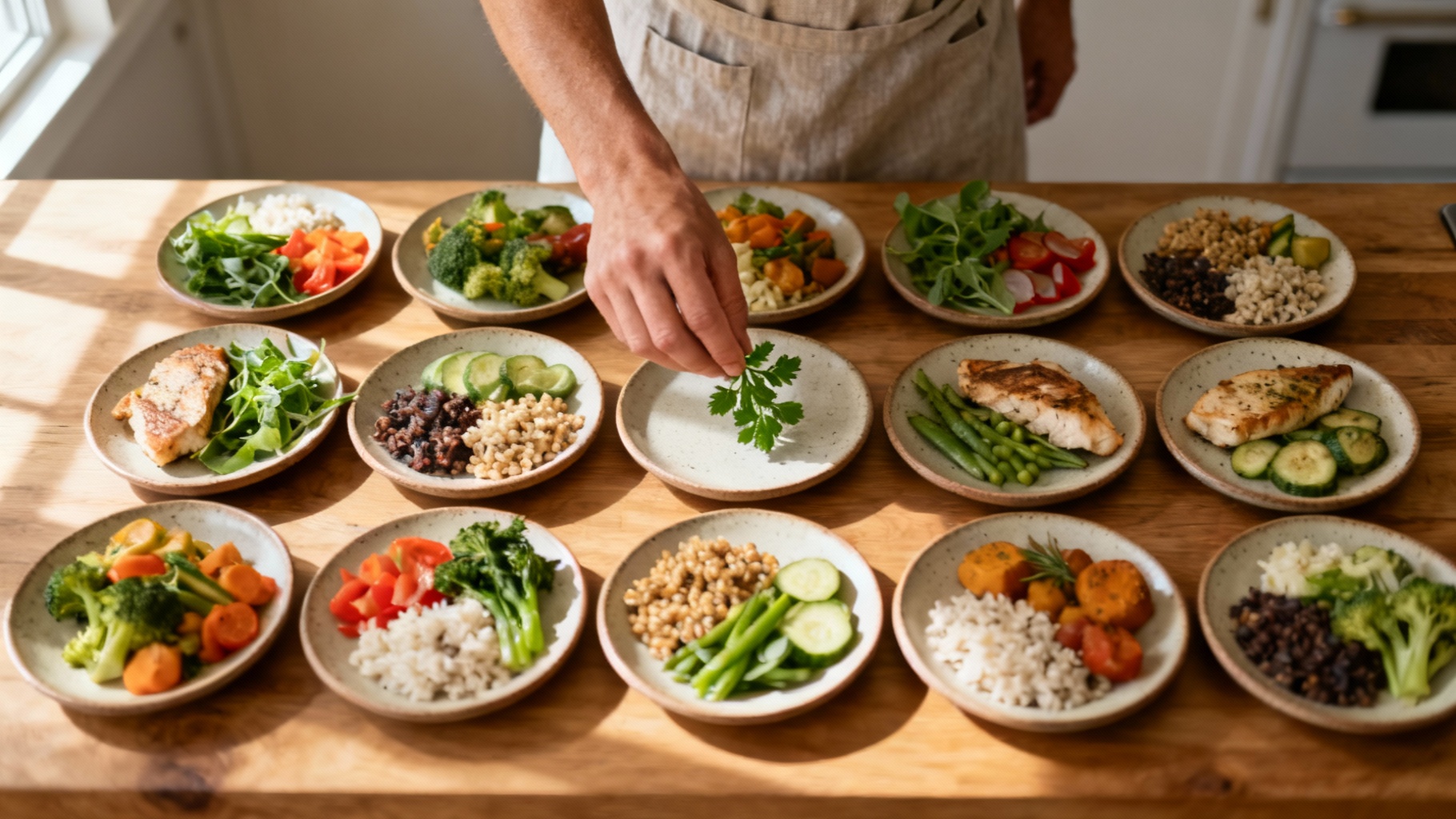 14 menus pour manger sainement et équilibré chaque semaine