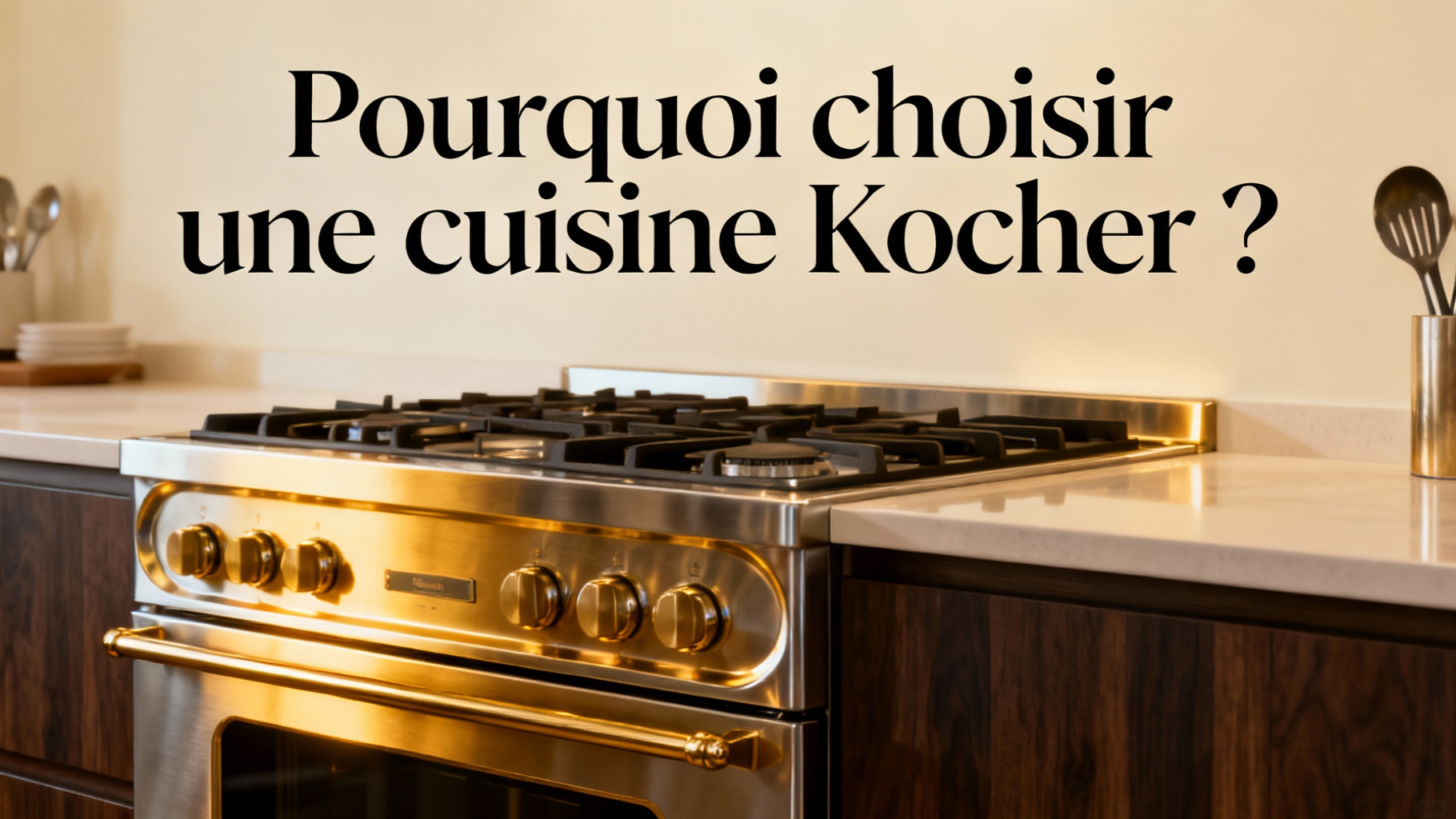 Découvrez la cuisine kocher : élégance et fonctionnalité 1 Pourquoi choisir une cuisine Kocher ?