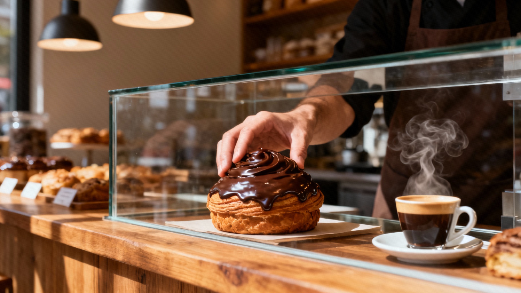 Découvrez la délicieuse religieuse au chocolat