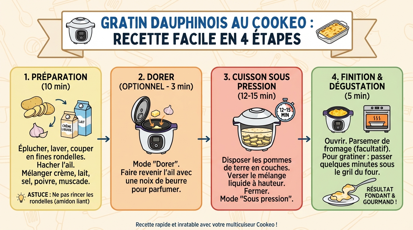 Conseils pour réussir votre gratin
