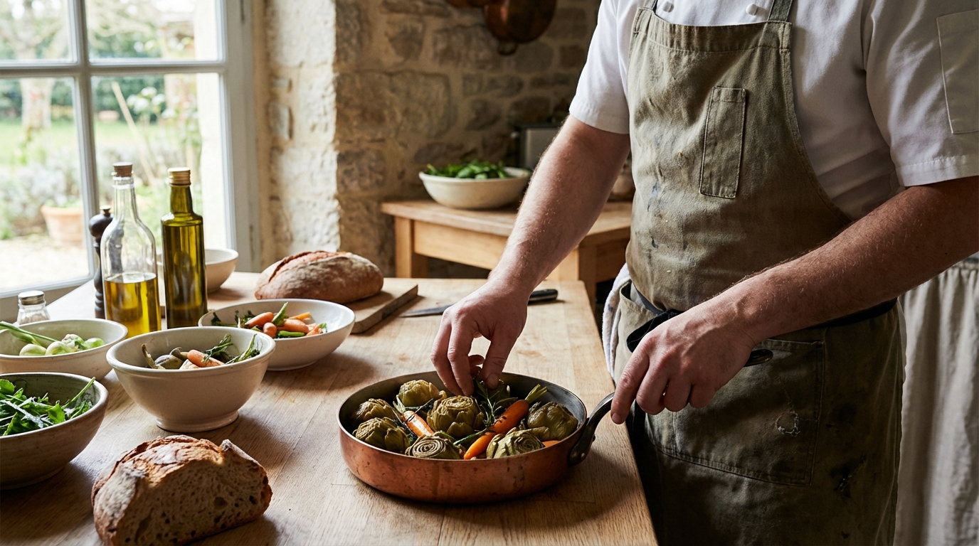Découvrez l&#039;artichaut à la barigoule comme un chef