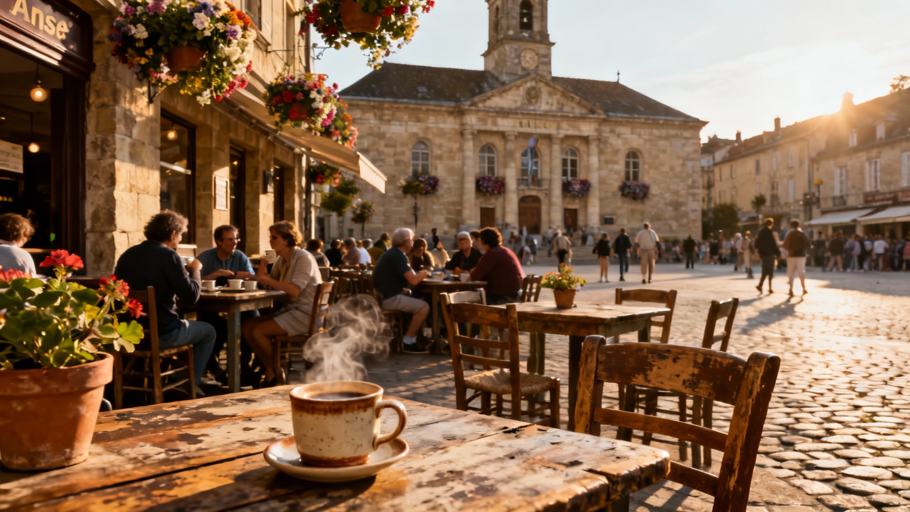 Découvrez le café de la mairie à anse, un lieu incontournable