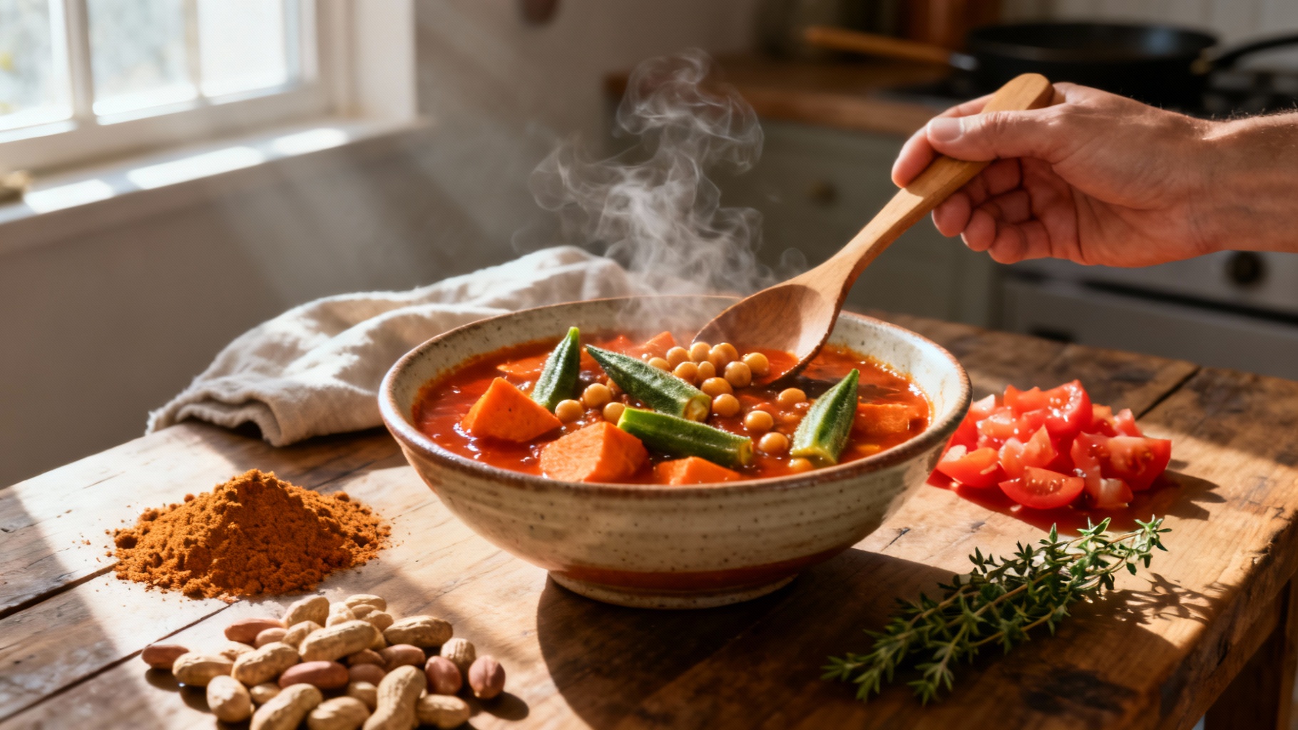 Découvrez le mafé végétarien : une recette savoureuse et saine