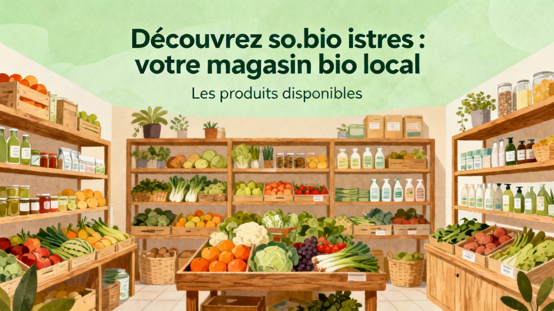 Les produits disponibles