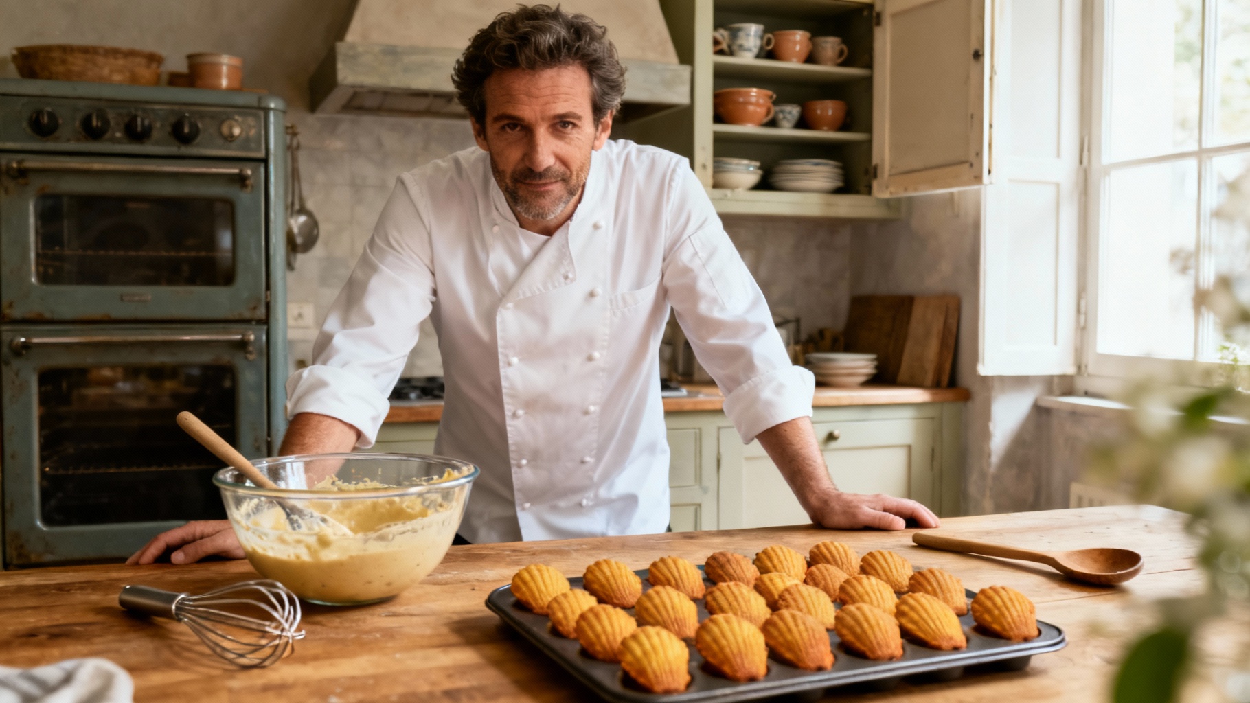 La recette de madeleines moelleuses de cyril lignac