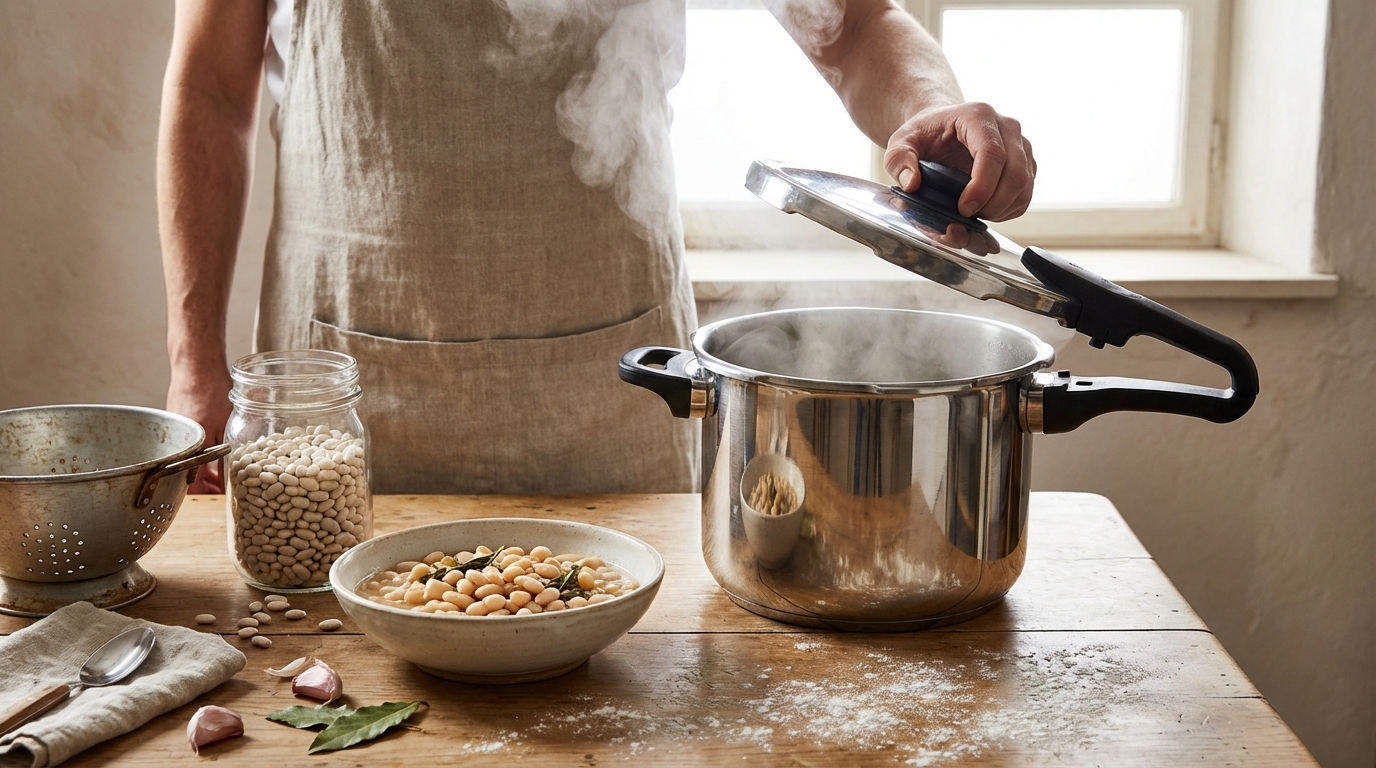 Le temps de cuisson parfait des haricots blancs au cookeo