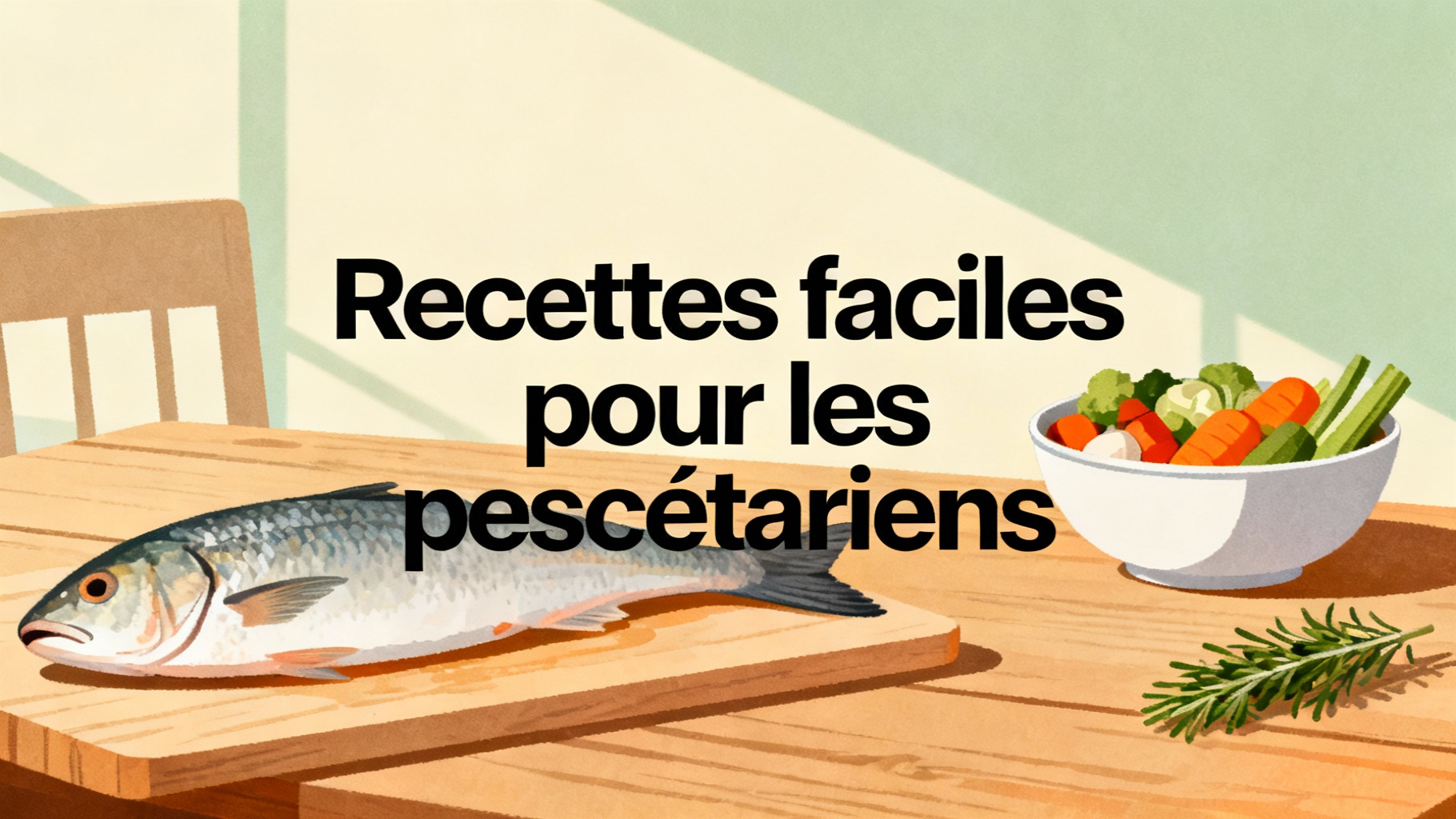Recettes faciles pour les pescétariens