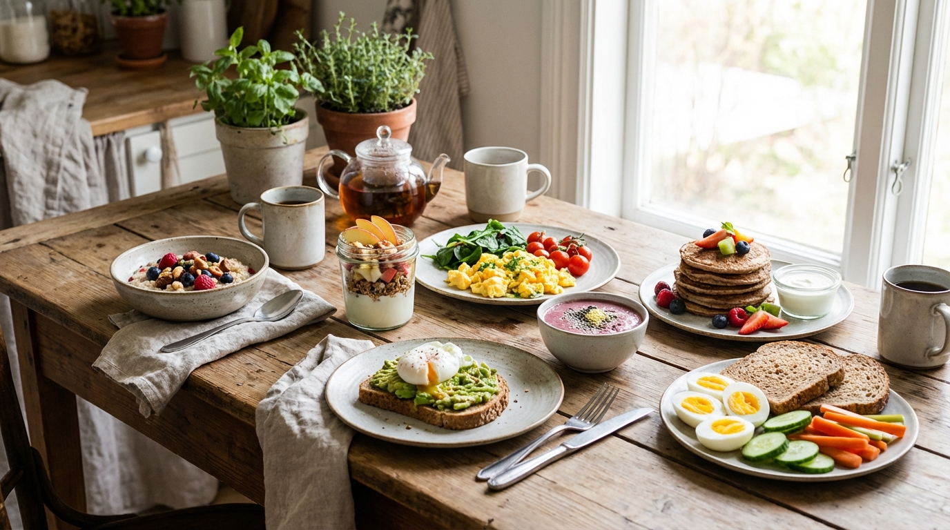 7 petit-déjeuners équilibrés pour bien commencer la journée