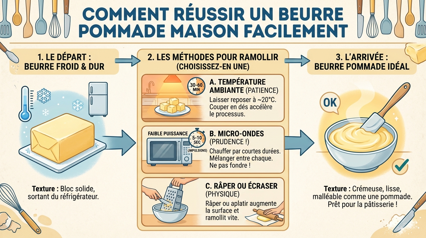 Comment réussir un beurre pommade maison facilement 1 Comment faire un beurre pommade ?