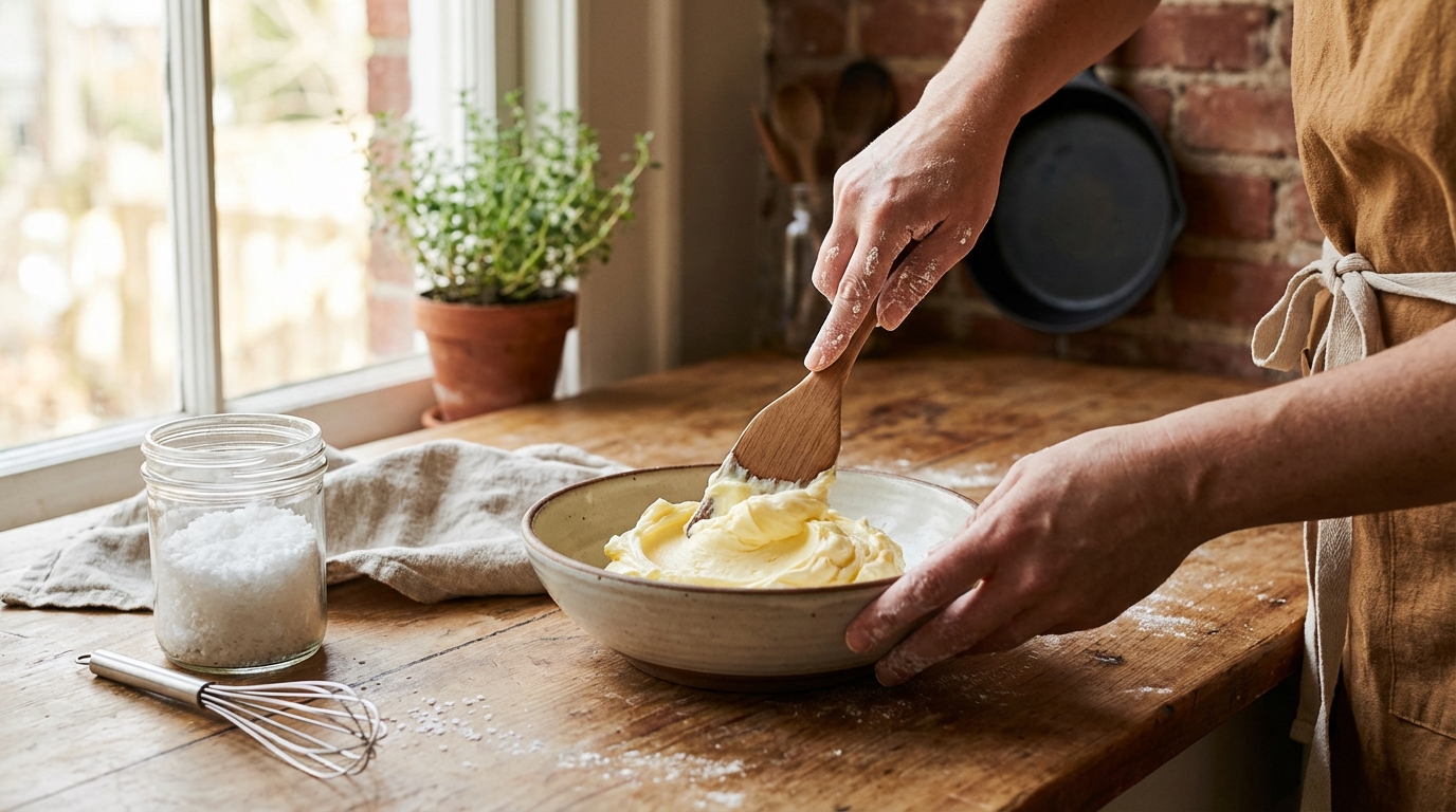 Comment réussir un beurre pommade maison facilement