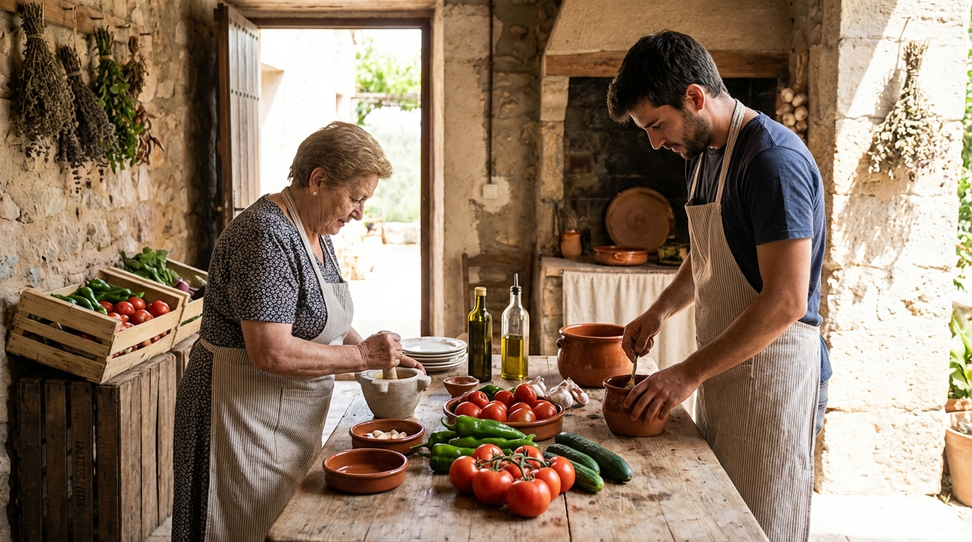 Découvrez la recette traditionnelle du gaspacho andalou
