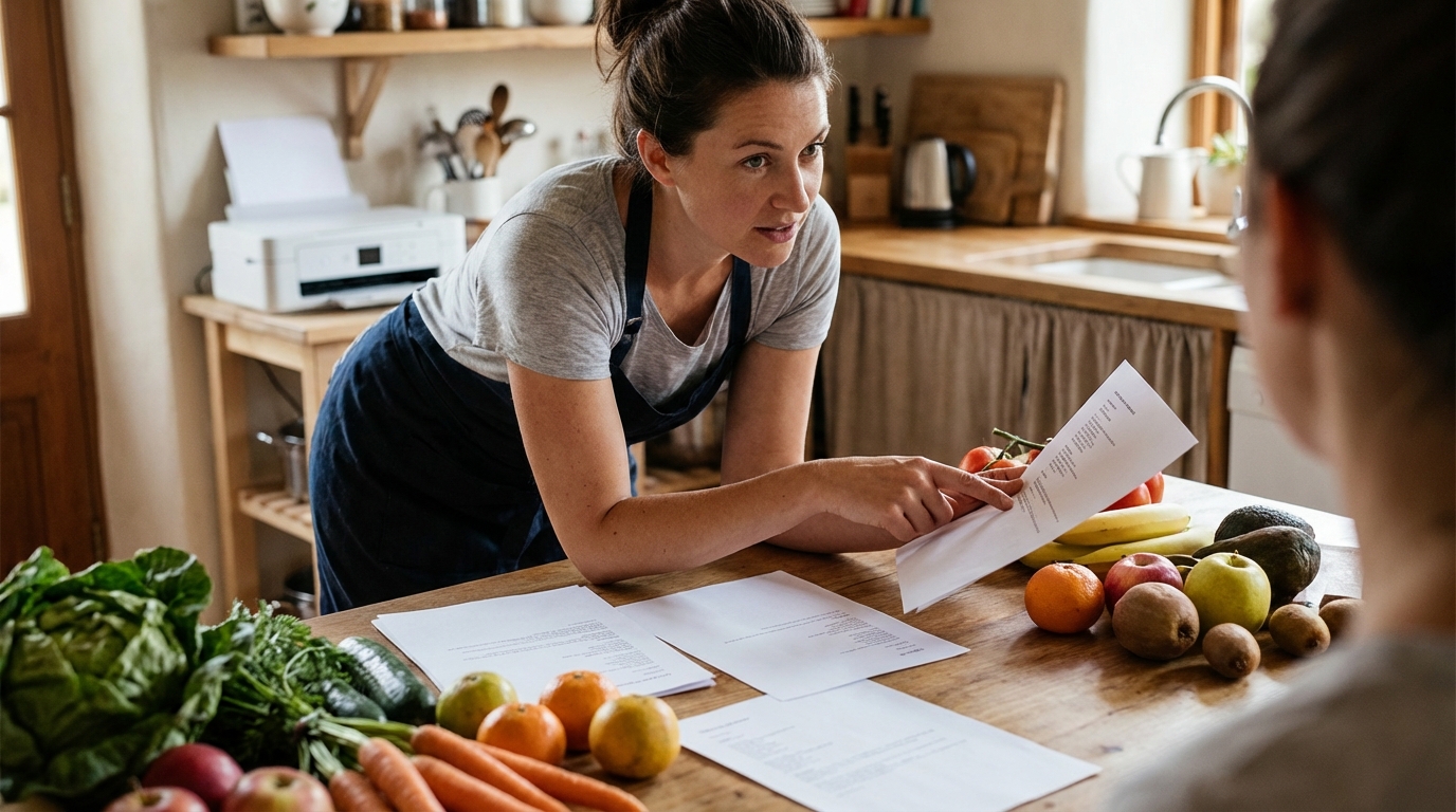 Découvrez notre menu régime gratuit à imprimer