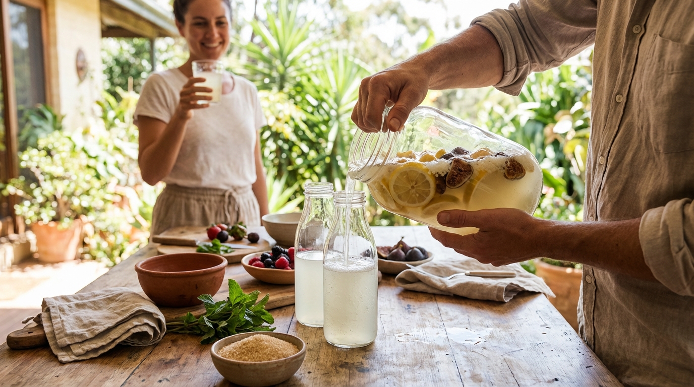 Kéfir de fruit : la recette et ses bienfaits révélés