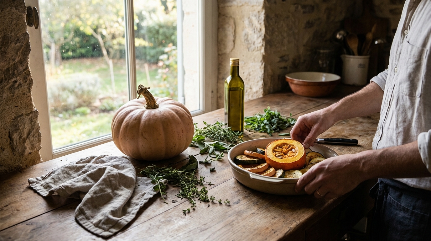 La délicieuse recette de la courge de nice