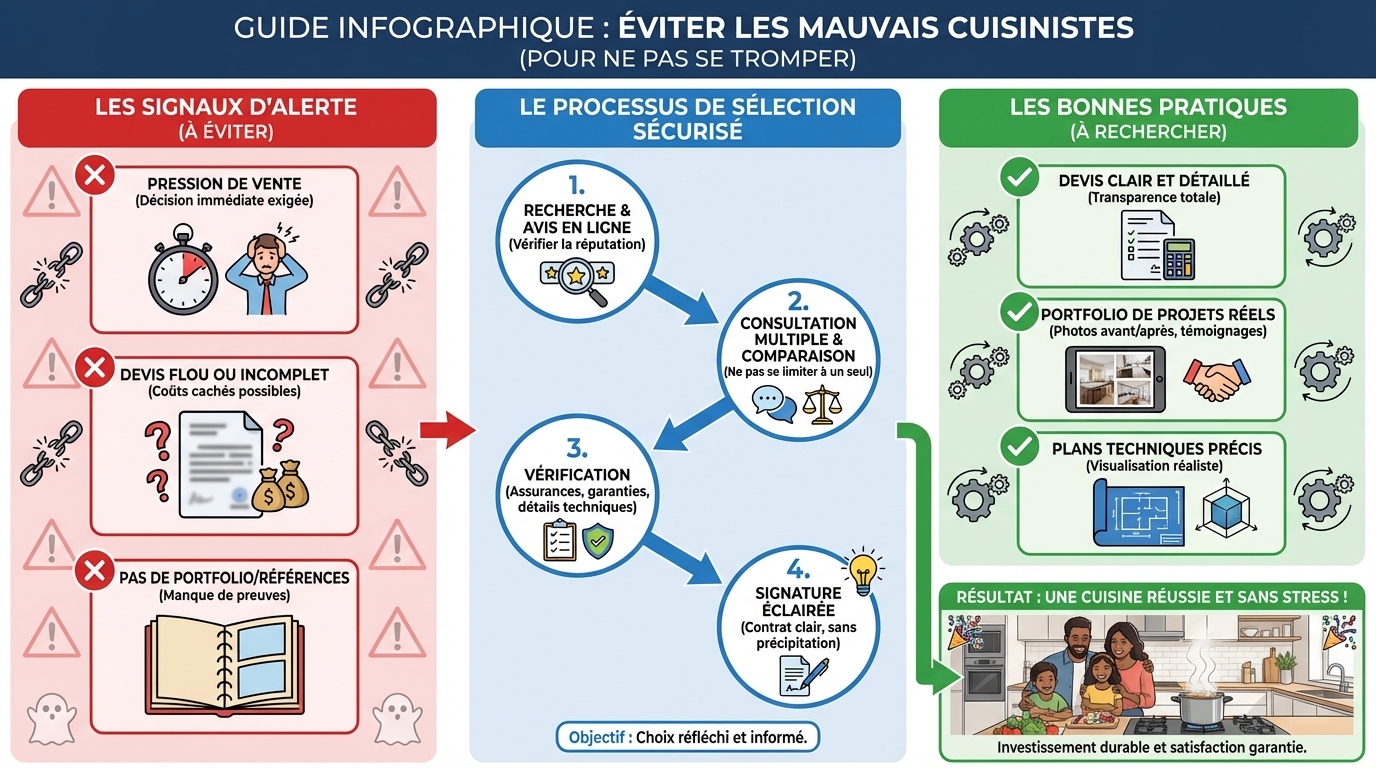 Les cuisinistes à éviter : guide pour ne pas se tromper 1 Les signes d’alerte