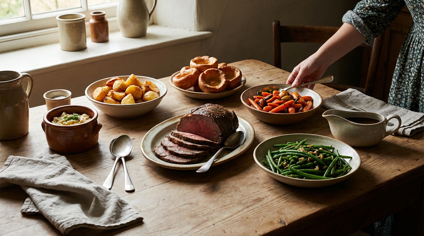 Les meilleurs accompagnements pour le rôti de bœuf