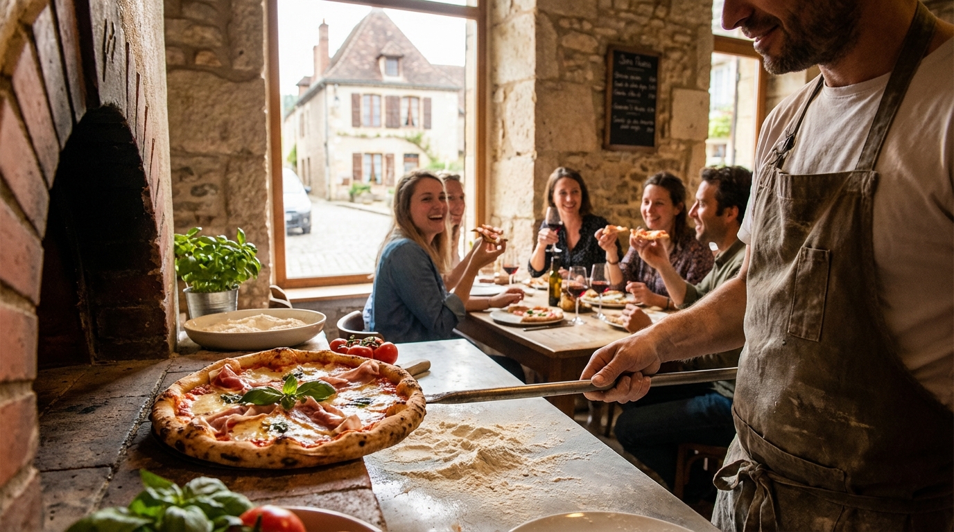 Découvrez le délice pizza à brionne