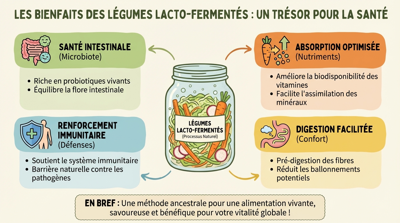 Découvrez les bienfaits des légumes lacto-fermentés 1 Les bienfaits des légumes lacto-fermentés