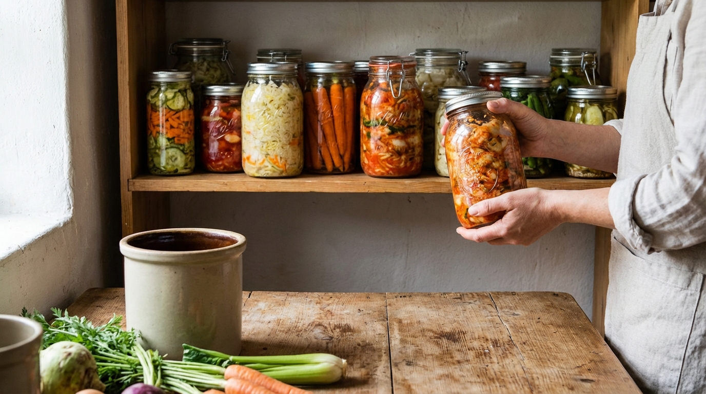 Découvrez les bienfaits des légumes lacto-fermentés