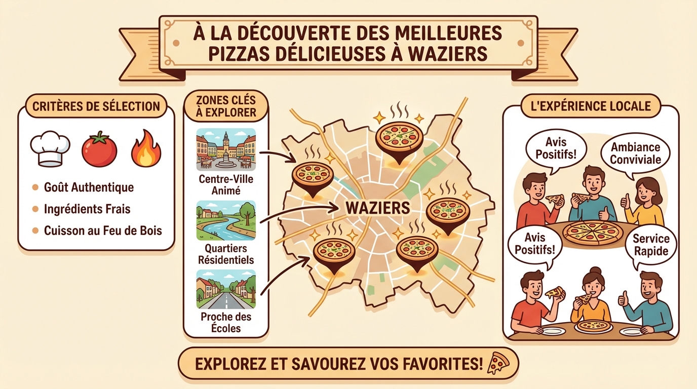 Découvrez les meilleures pizzas délicieuses à waziers 1 Le menu varié de Pizza Délice