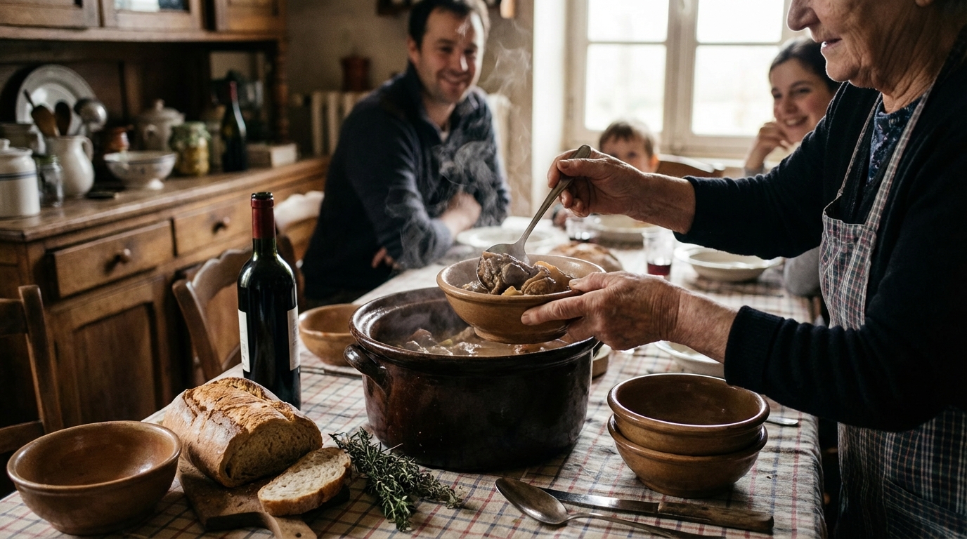 Le ragoût d'agneau façon grand-mère, un délice réconfortant