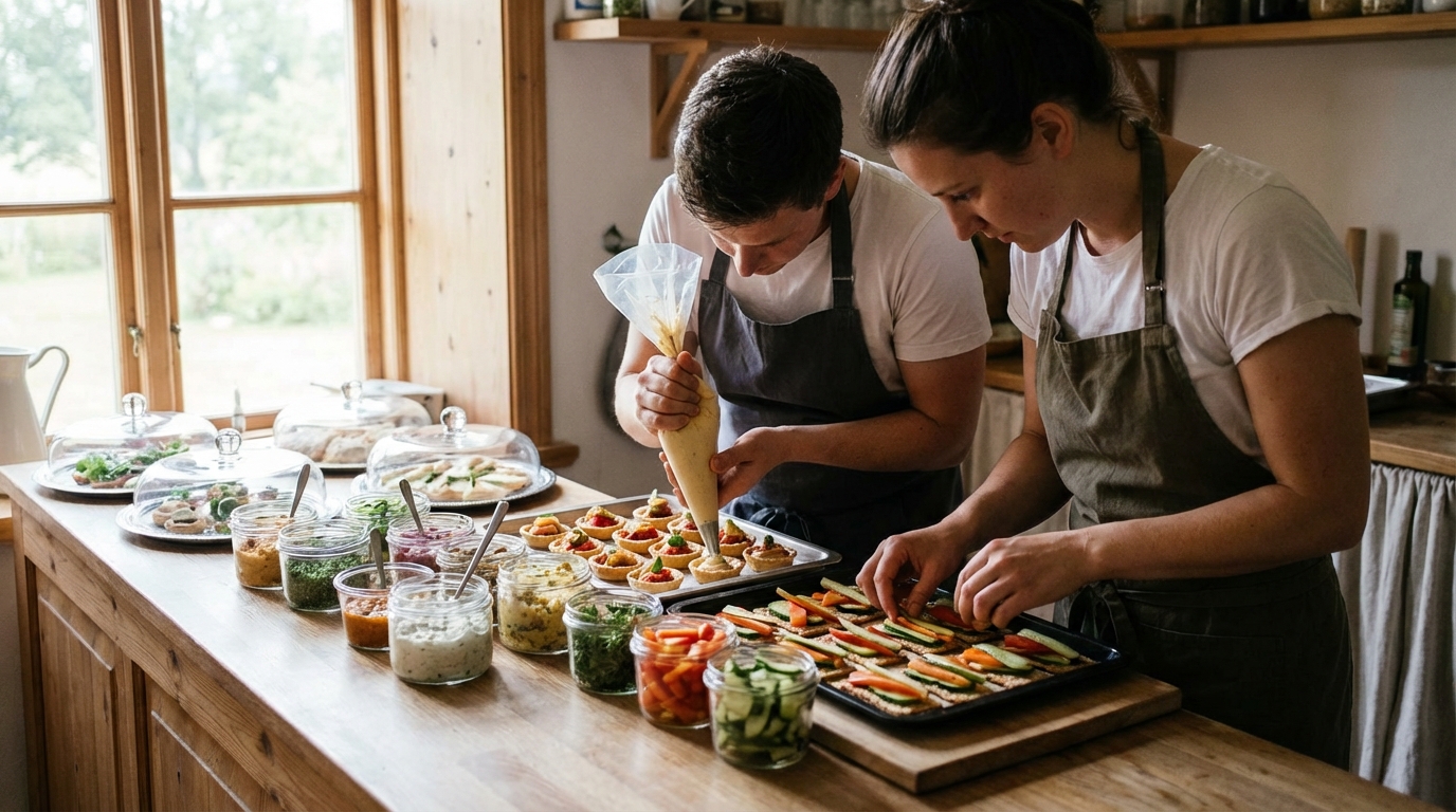Préparer des amuses bouches à l'avance facilement