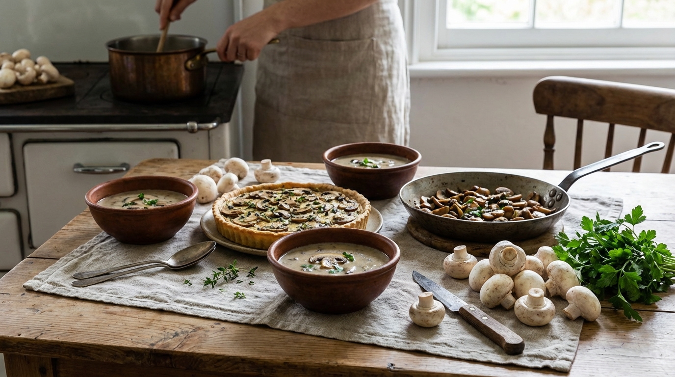 Que faire avec des champignons de paris ? 10 recettes délicieuses