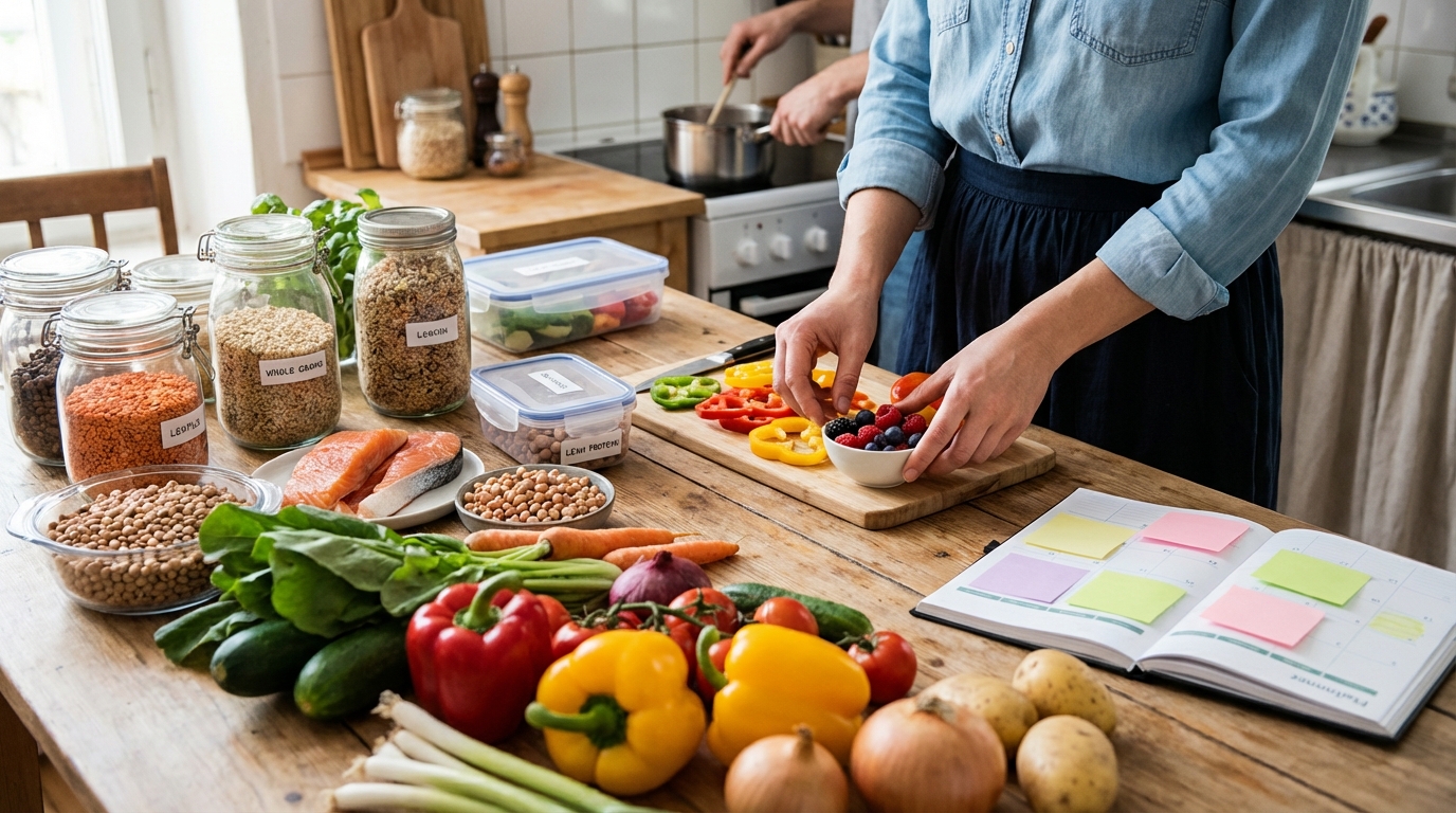 Un menu diabète type 2 pour une semaine équilibrée