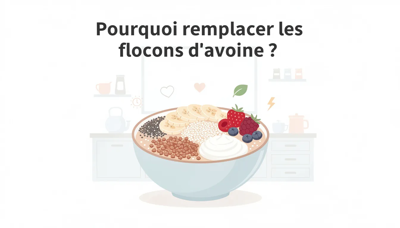 Pourquoi remplacer les flocons d’avoine ?