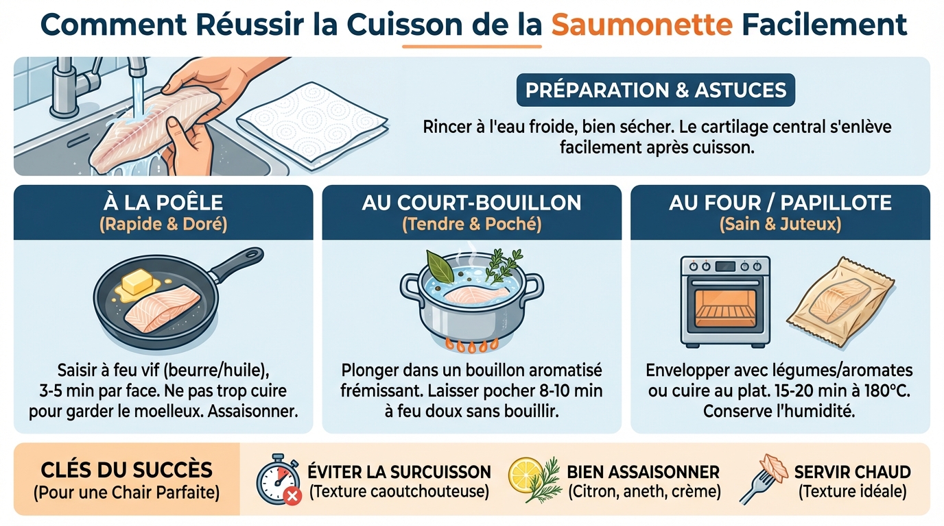 Recettes de saumonette