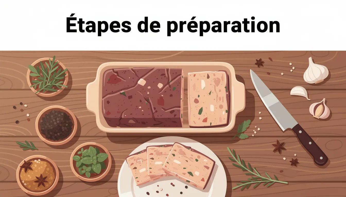 Étapes de préparation