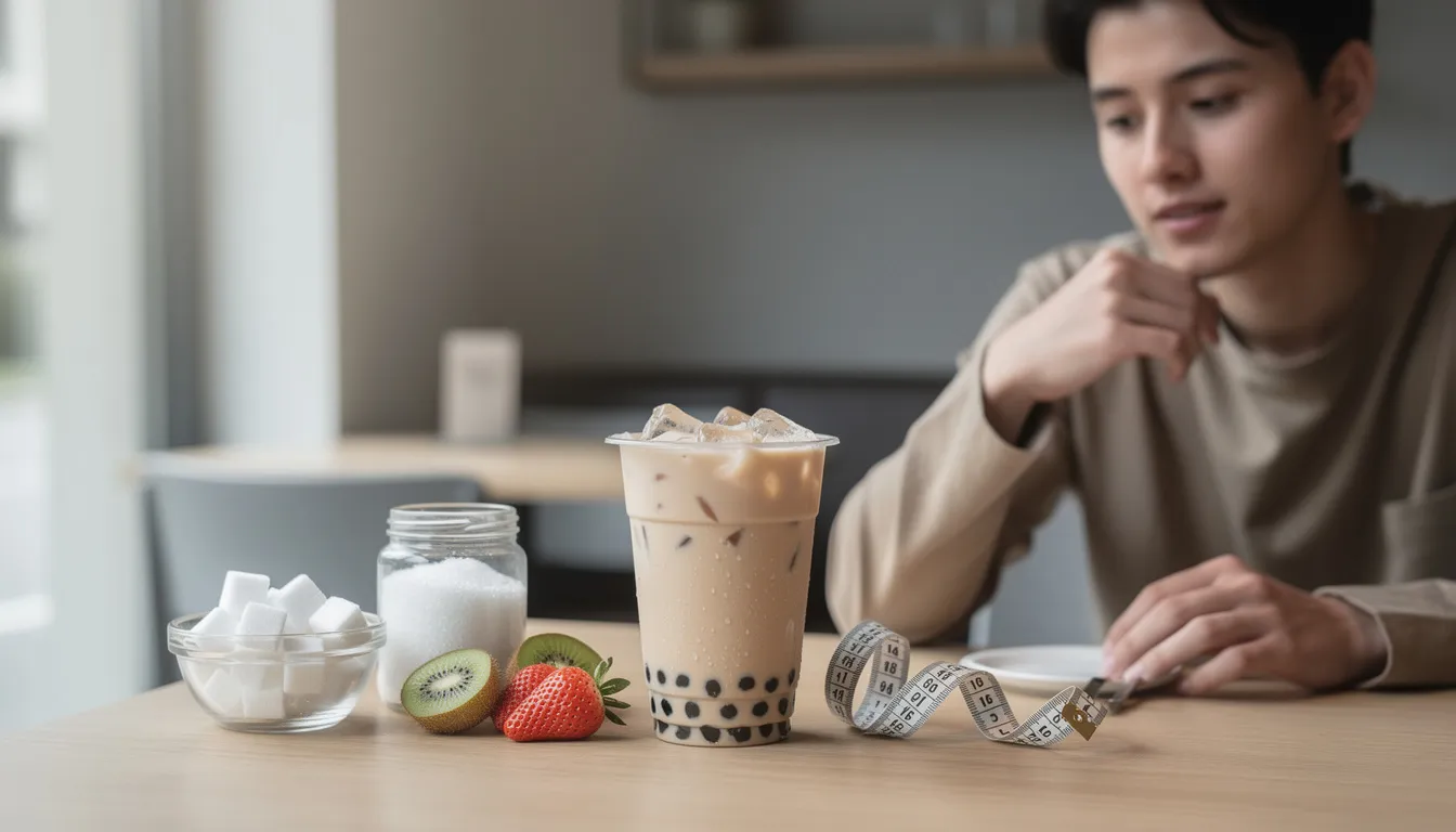 Le bubble tea et ses calories : ce qu'il faut savoir