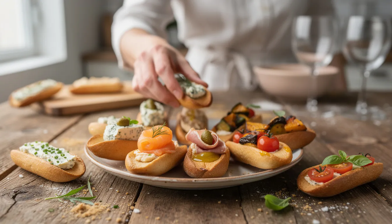 Les meilleures garnitures pour navettes apéritives
