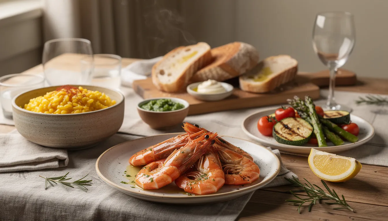 Les meilleurs accompagnements pour sublimer vos gambas