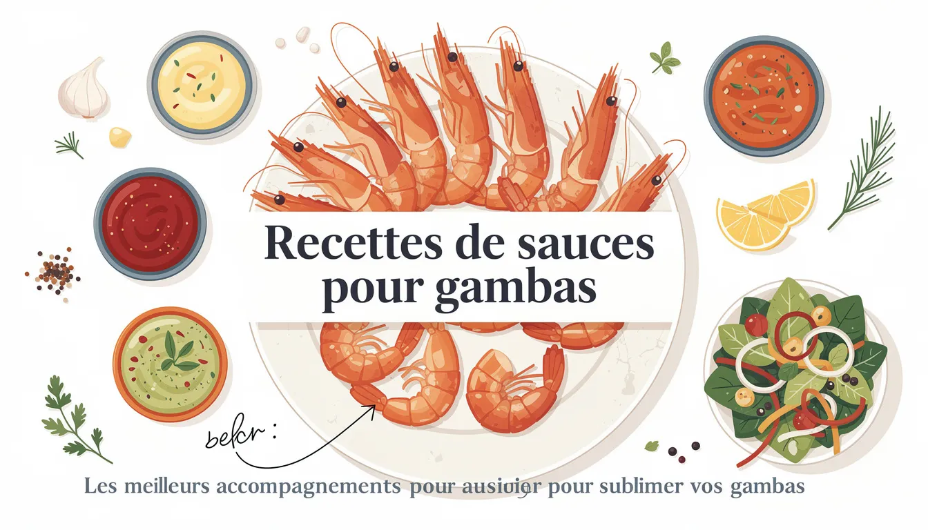 Recettes de sauces pour gambas