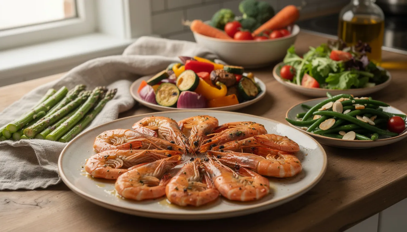 Quel légume servir avec des gambas : nos conseils pratiques