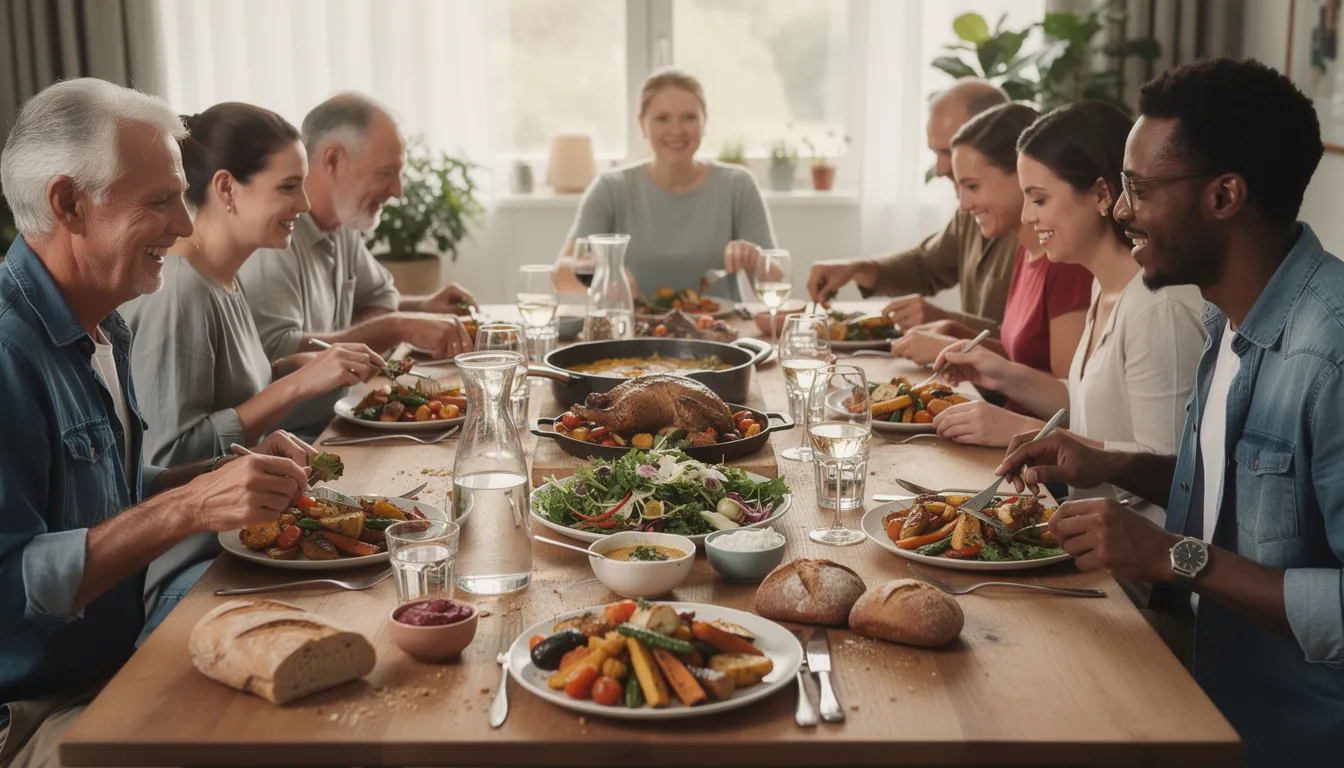 Repas pour 10 personnes : des idées savoureuses et conviviales