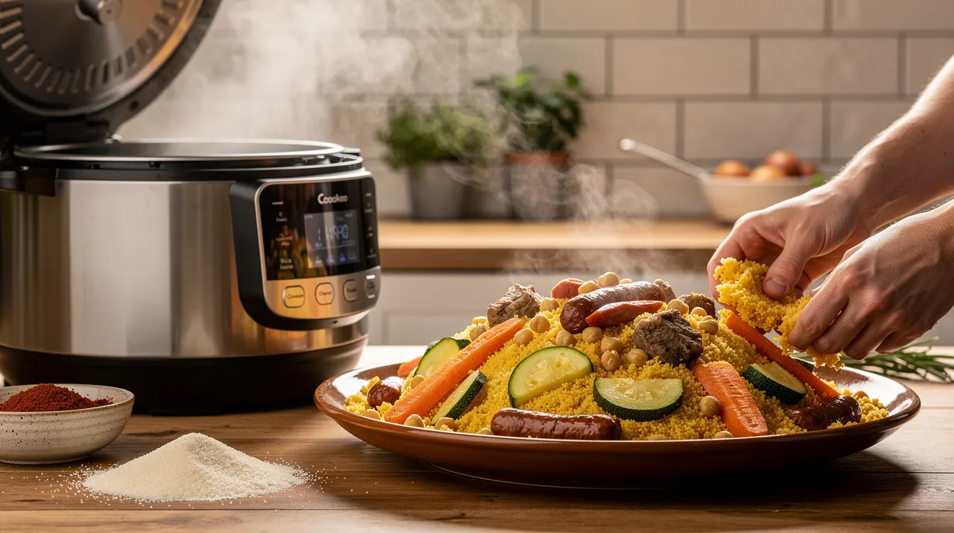 Découvrez la recette parfaite de couscous cookeo