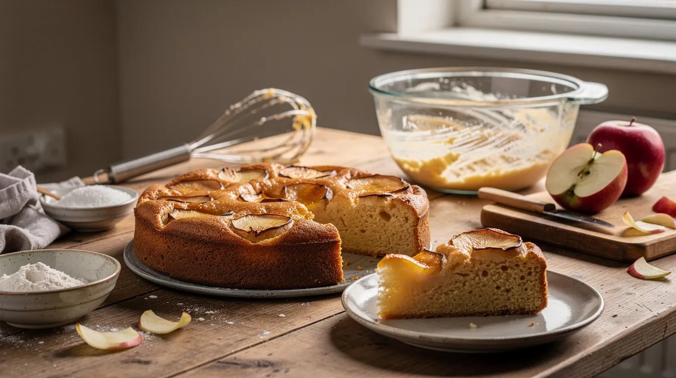 Gâteau aux pommes moelleux et ultra rapide : la recette parfaite