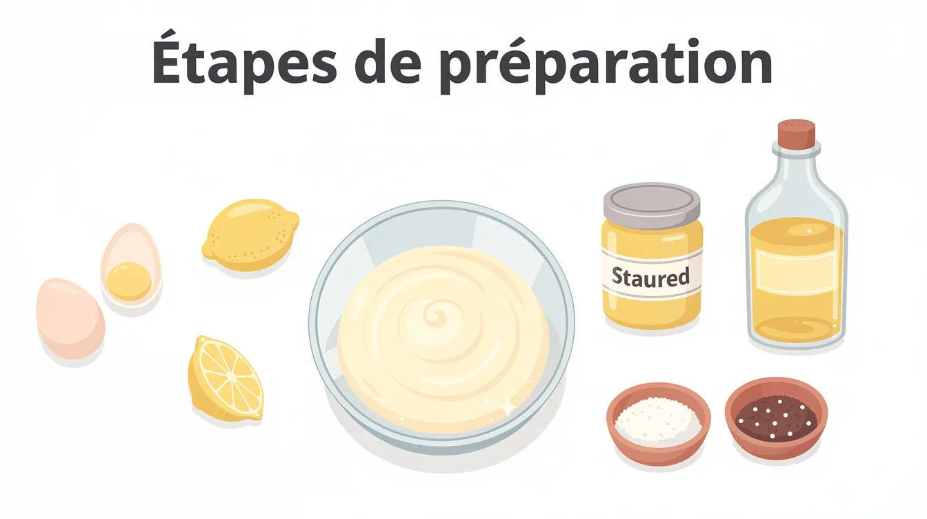 Étapes de préparation