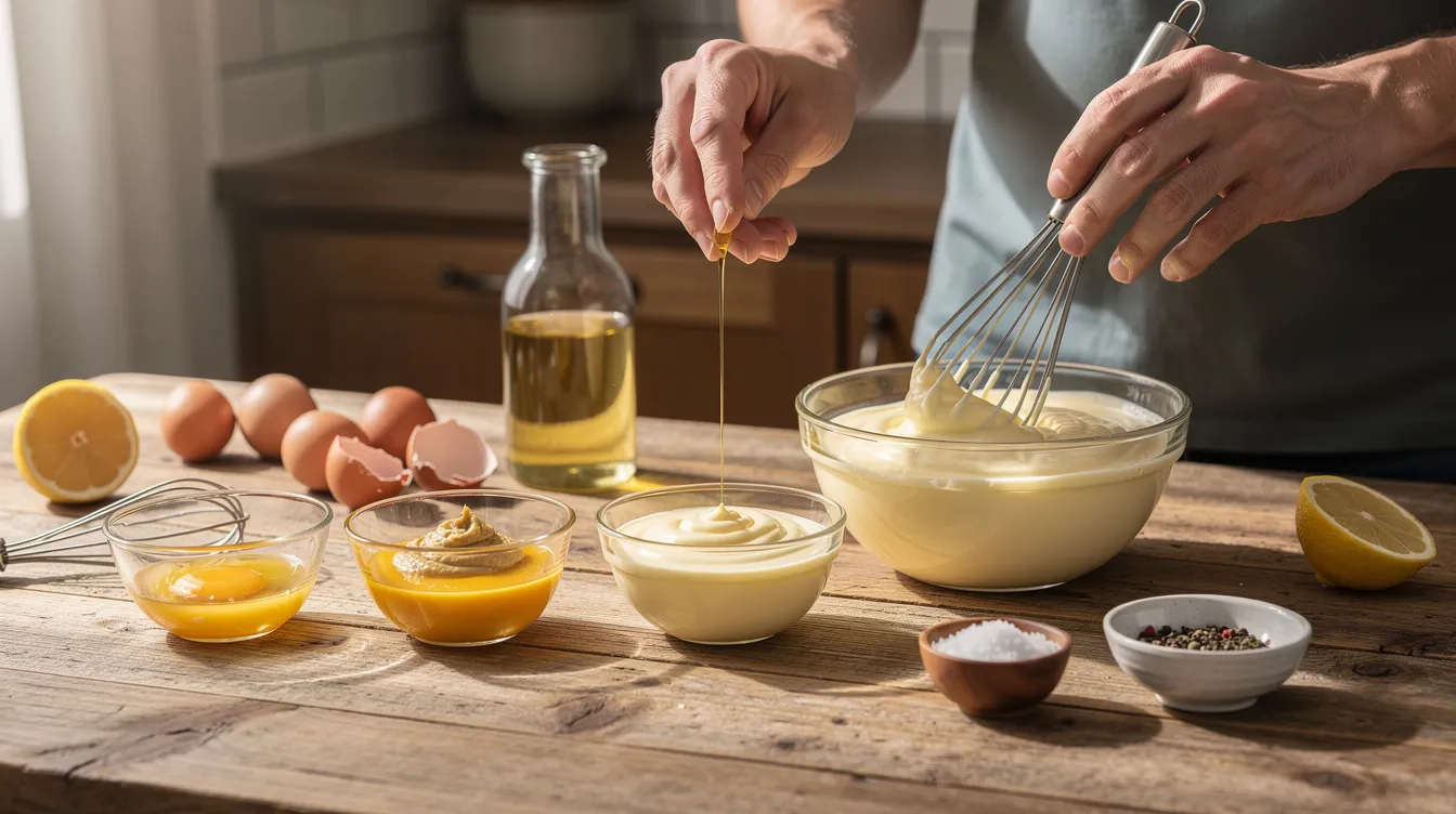 La recette parfaite de mayonnaise maison en 5 étapes