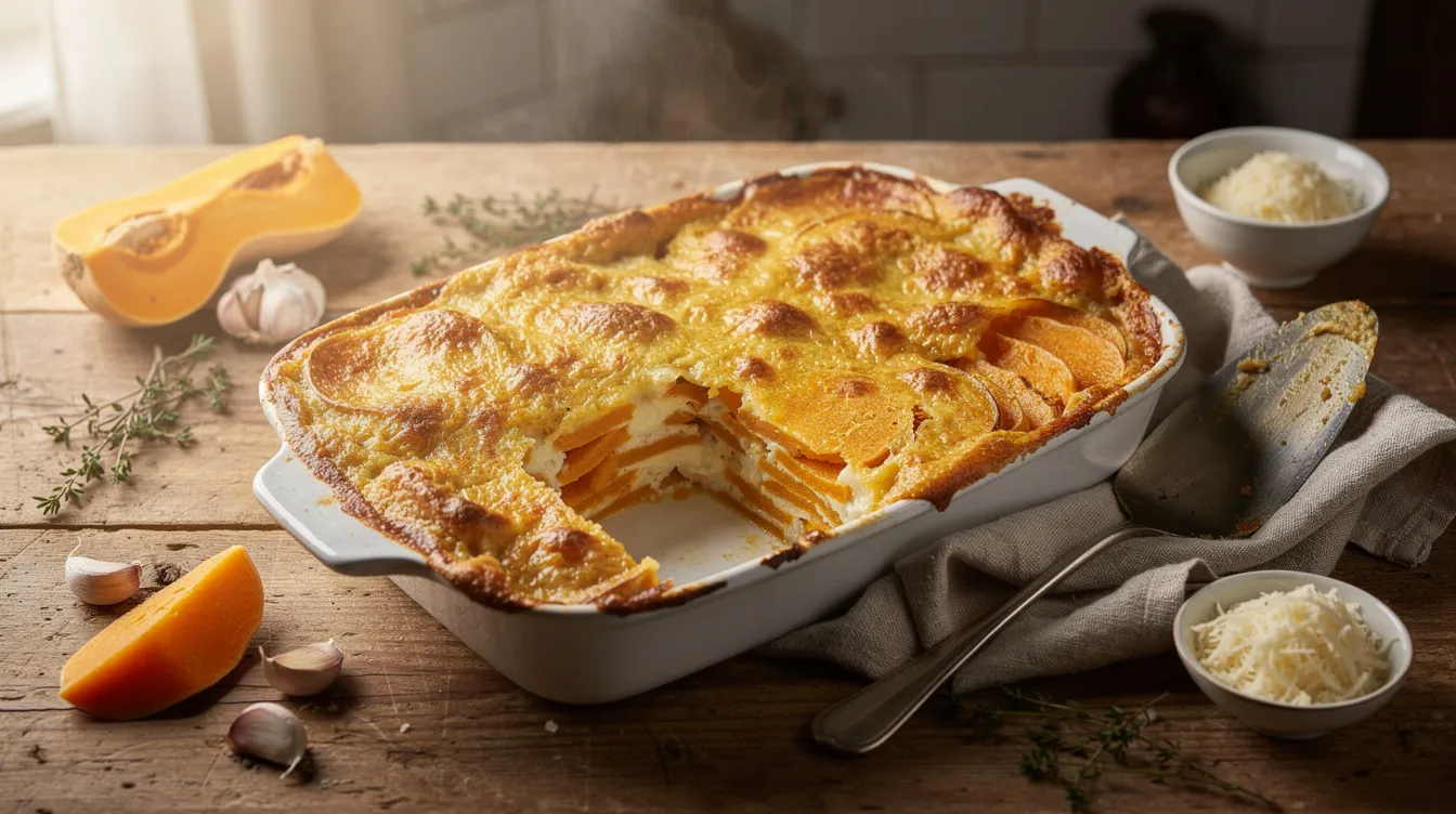 Le gratin de butternut : une recette facile et savoureuse