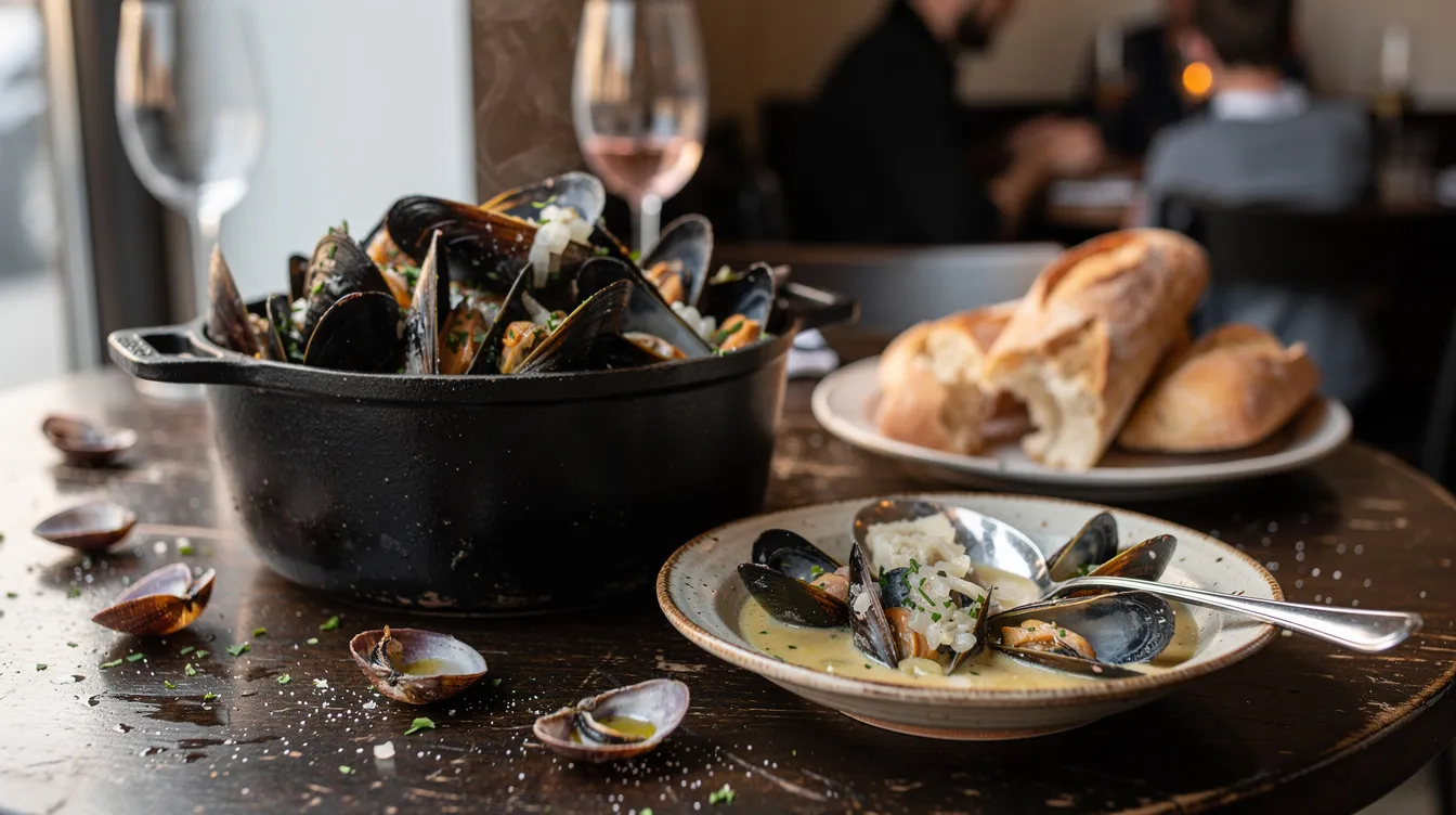 Moules à la crème : la recette incontournable
