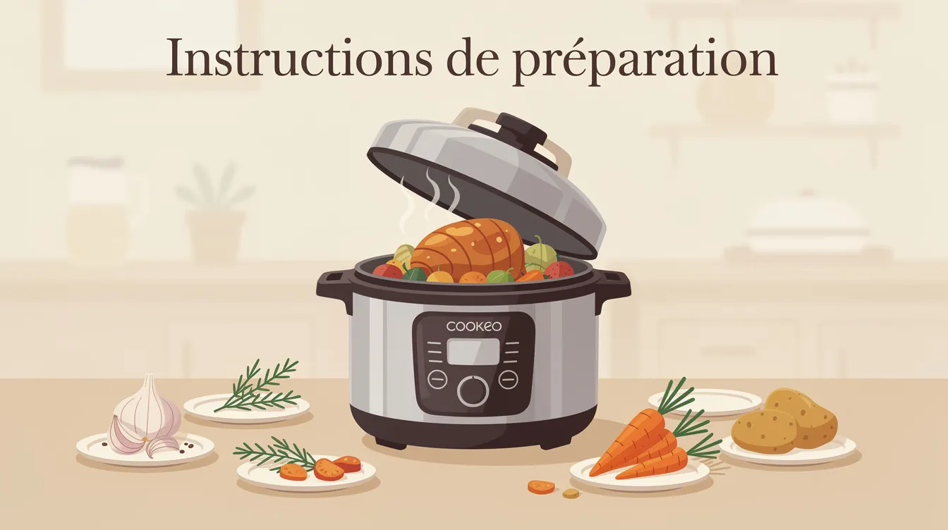 Rôti de porc cookeo : recette facile et savoureuse 1 Instructions de préparation