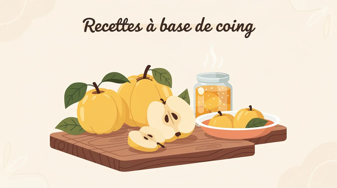 Tout savoir sur le coing : un fruit méconnu et savoureux 1 Recettes à base de coing