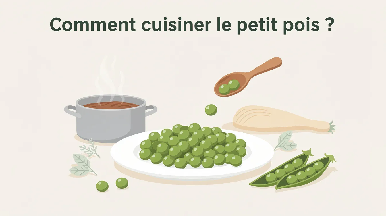 Comment cuisiner le petit pois ?