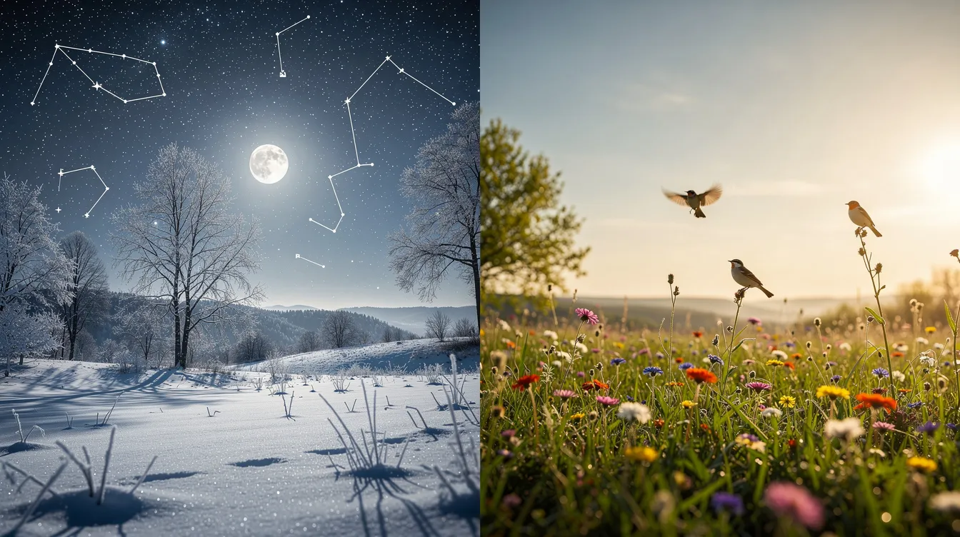 Différence entre saisons astronomiques et météorologiques