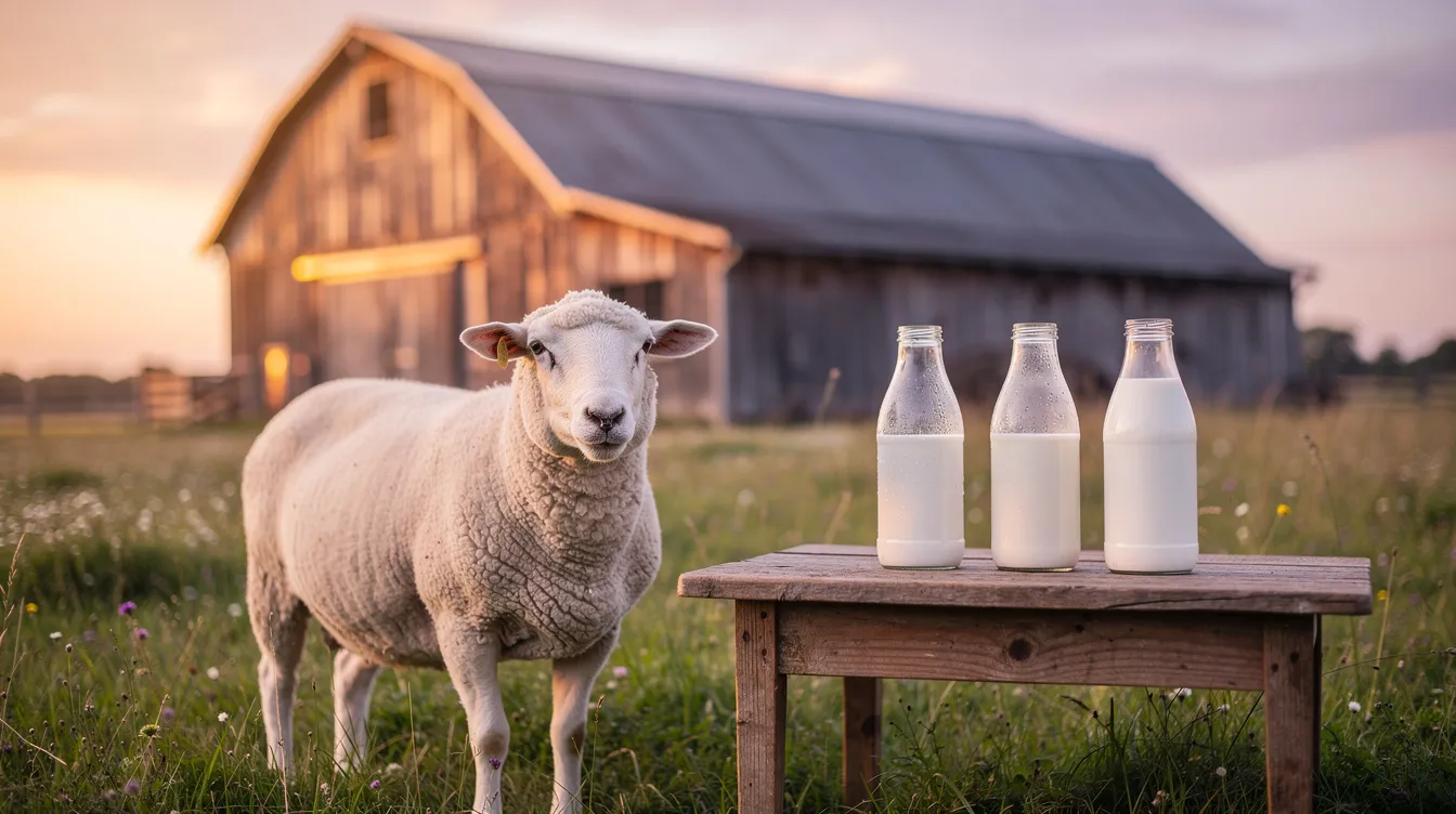 Comment le lait de brebis se compare-t-il aux autres types de lait ?