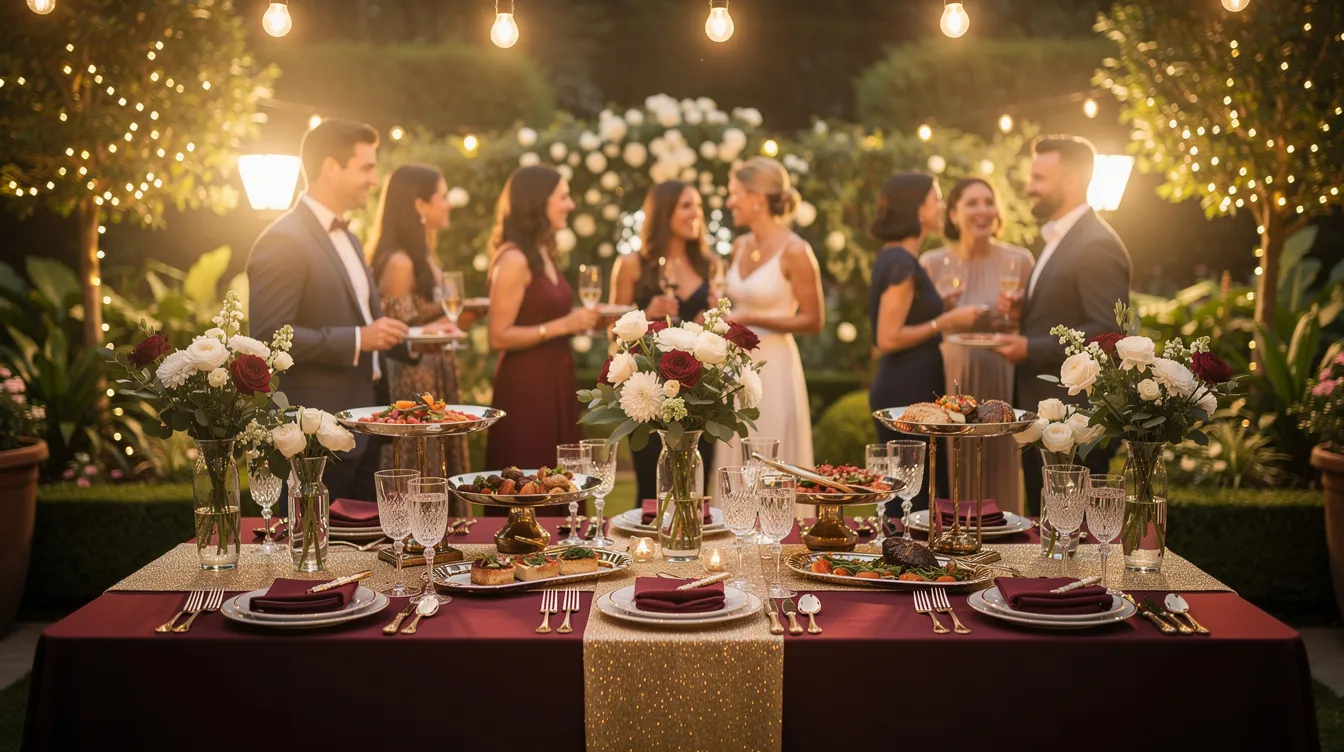 Comment organiser un buffet d’anniversaire élégant ?