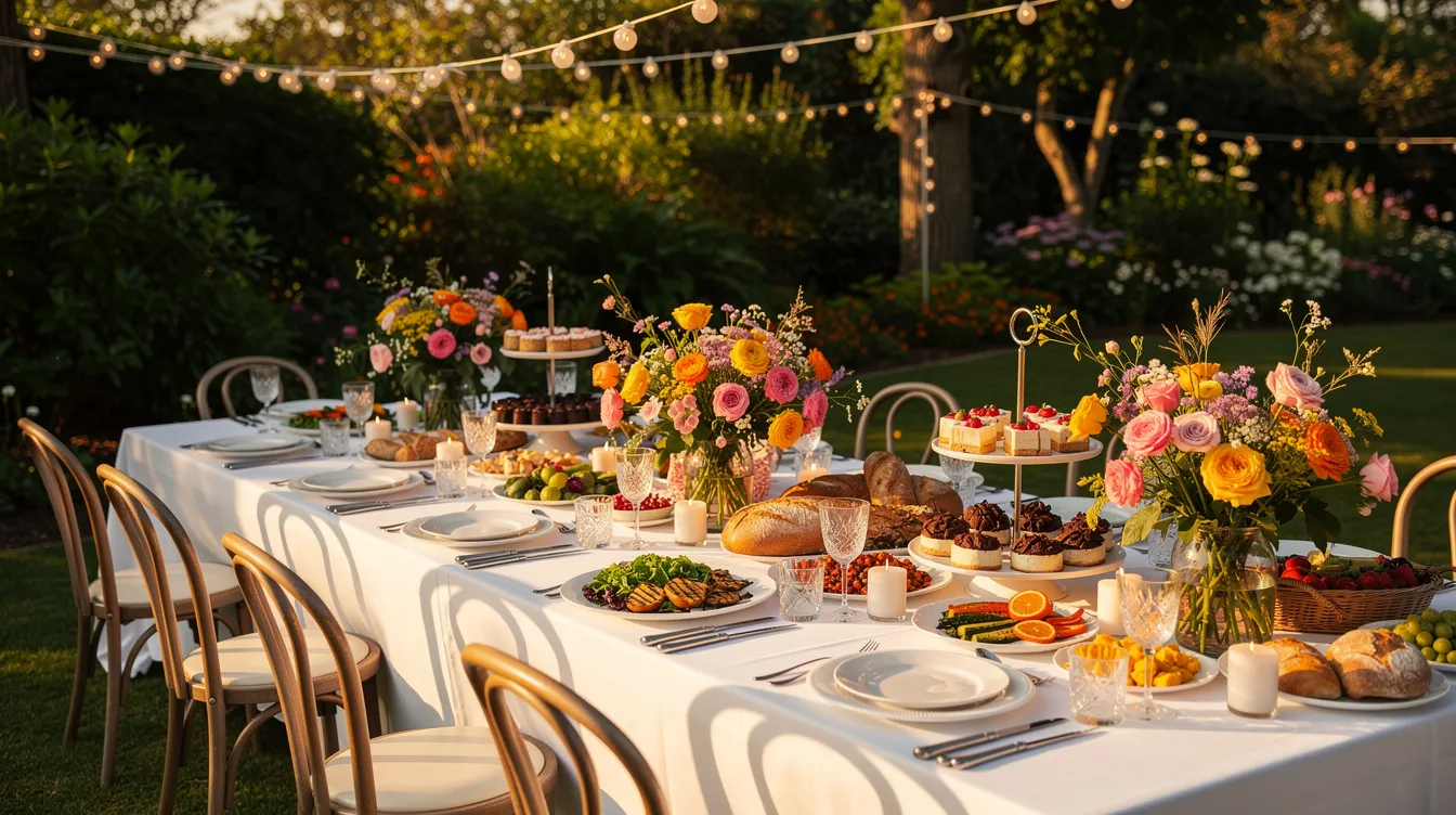 Repas d'anniversaire pour 20 personnes : 10 idées délicieuses